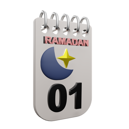 Ramadã dia 1  3D Icon