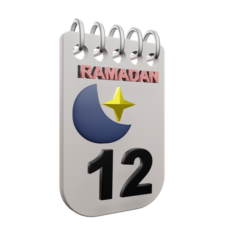 Ramadã dia 12  3D Icon