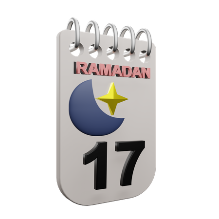 Ramadã dia 17  3D Icon