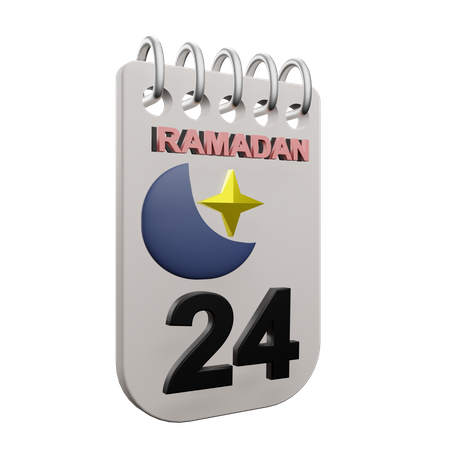 Ramadã dia 24  3D Icon