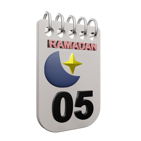 Ramadã dia 5  3D Icon