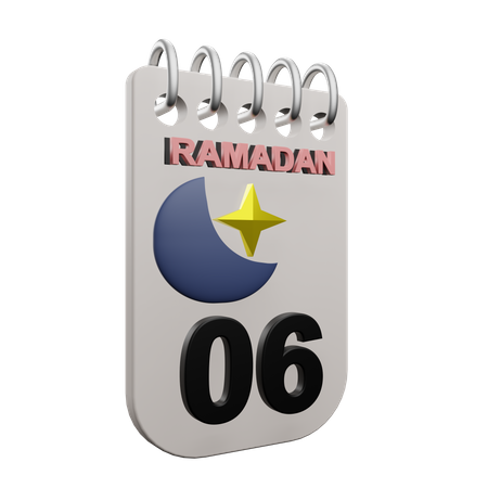Ramadã dia 6  3D Icon