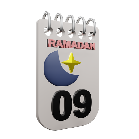 Ramadã dia 9  3D Icon