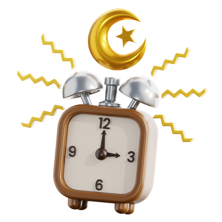 Ramadan Alarm  3D Icon