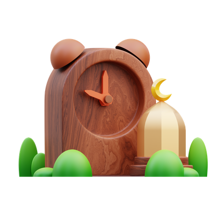 Alarma de ramadán  3D Icon