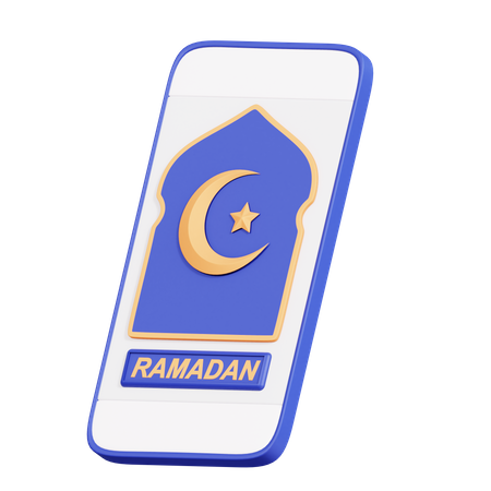 Ramadan App  3D Icon