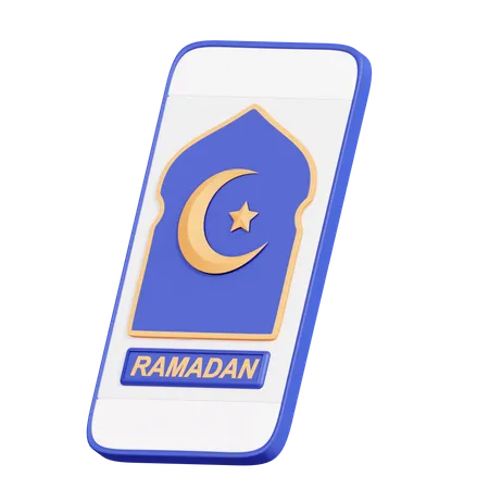 Application ramadan  3D Icon