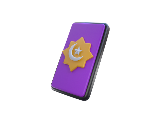 Ramadan Application  3D Icon