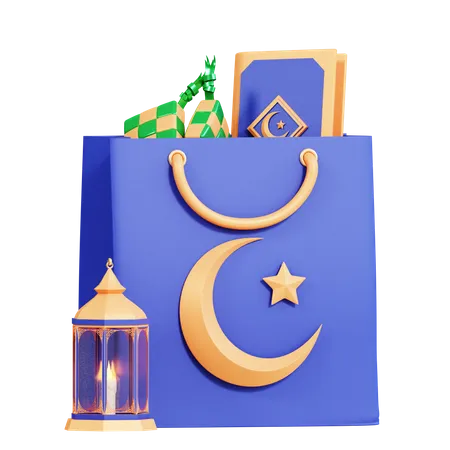 Ramadan Bag  3D Icon