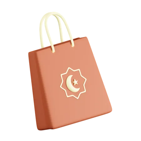 Ramadan Bag  3D Icon