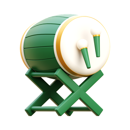 Ramadan Bedug  3D Icon