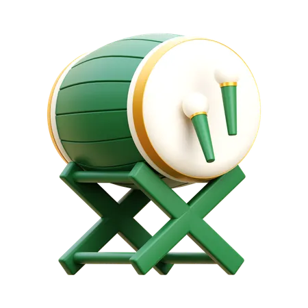 Ramadan Bedug  3D Icon