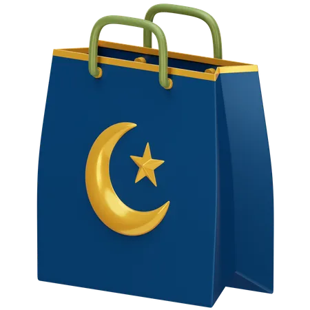 Borsa della spesa del Ramadan  3D Icon