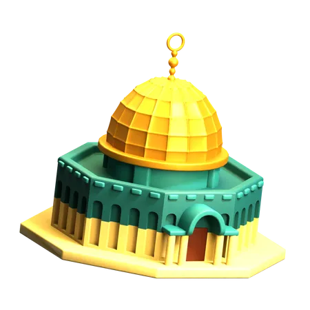 Ramadan Building  3D Icon