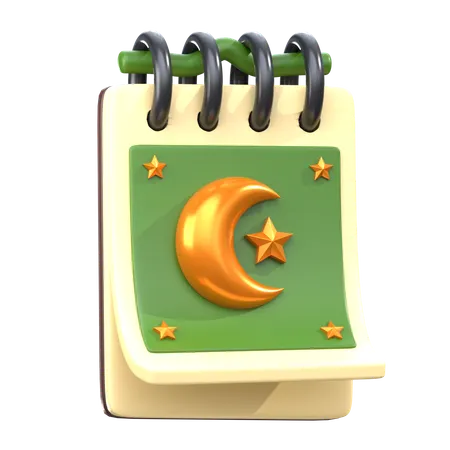 Ramadan Calendar 3 D Ramadan Icon 3D Icon