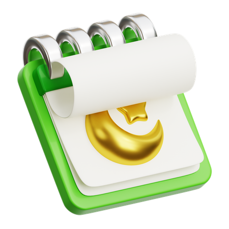 Ramadan Calendar  3D Icon