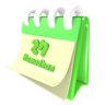 3d calendar 27 emoji