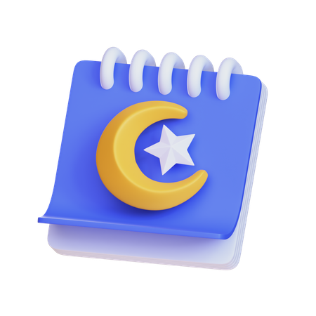 Ramadan Calendar  3D Icon