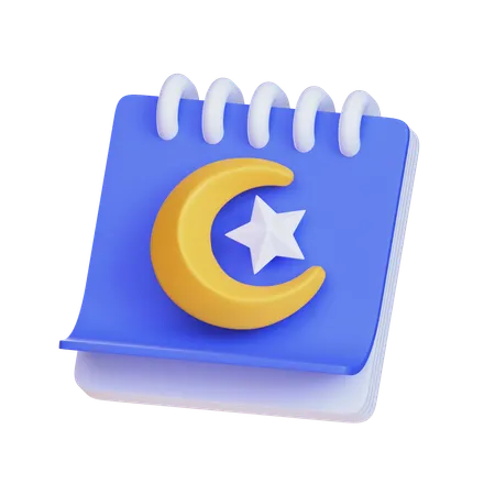 Ramadan Calendar  3D Icon
