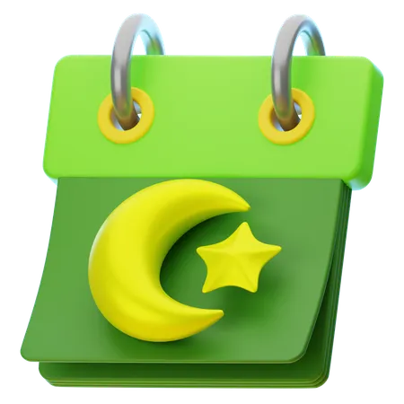 RAMADAN CALENDER  3D Icon
