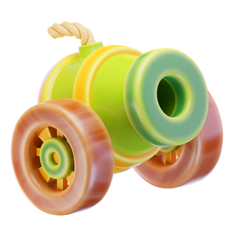 Ramadan Cannon  3D Icon