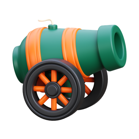 Ramadan Cannon  3D Icon