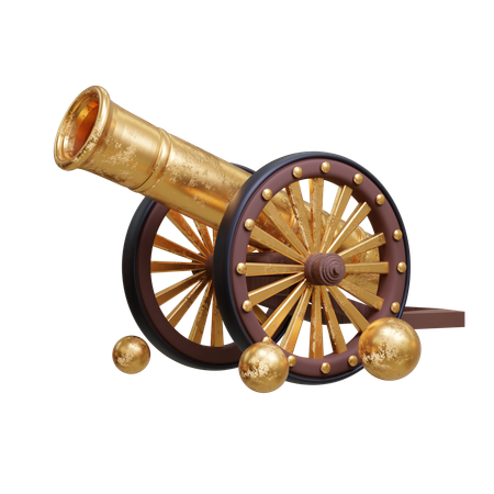 Ramadan Cannon  3D Icon