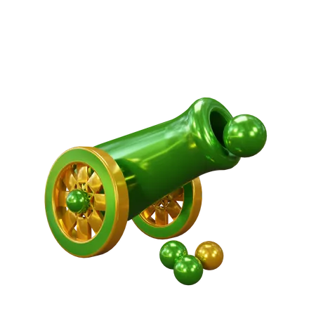 Ramadan Cannon  3D Icon