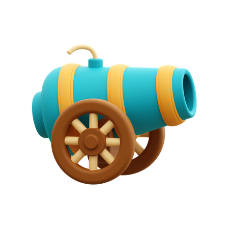 Ramadan Cannon  3D Icon