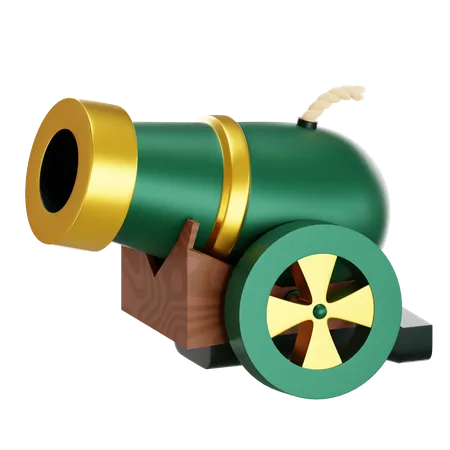 Ramadan Cannon  3D Icon