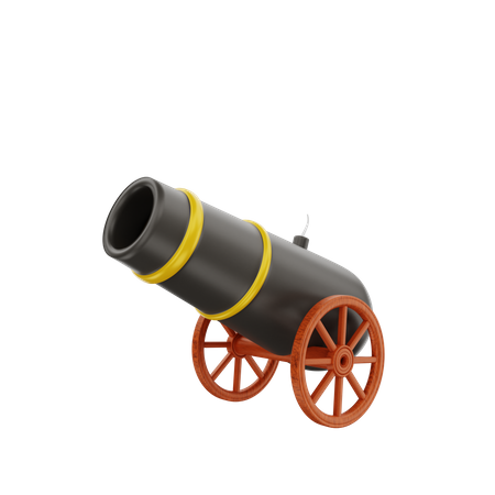 Ramadan Cannon  3D Icon