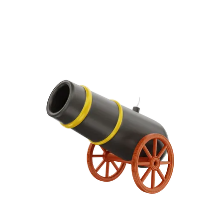 Ramadan Cannon  3D Icon