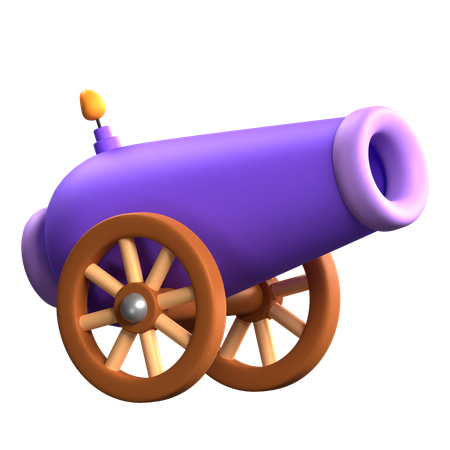 Ramadan Cannon  3D Icon