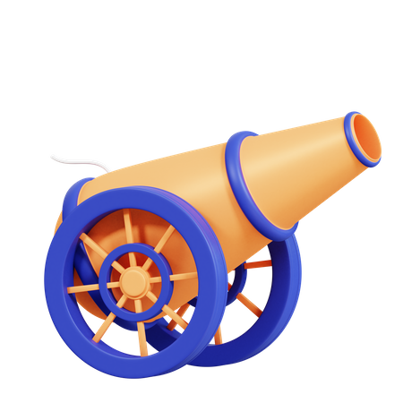 Ramadan Cannon  3D Icon