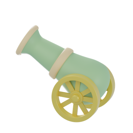 Ramadan Cannon  3D Icon