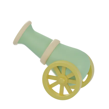 Ramadan Cannon  3D Icon