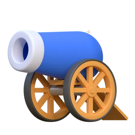 Ramadan Cannon  3D Icon