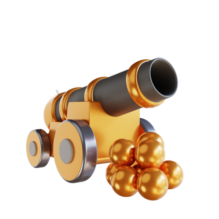 Ramadan Cannon  3D Icon