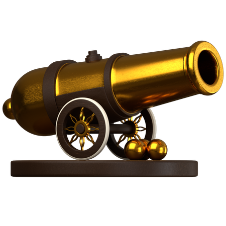 Ramadan Cannon  3D Icon