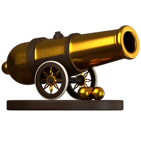 Ramadan Cannon  3D Icon