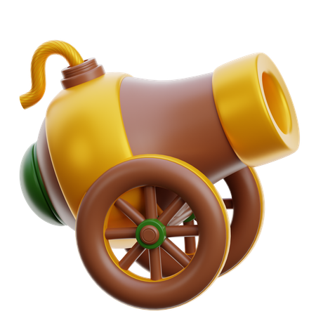 Ramadan Cannon  3D Icon