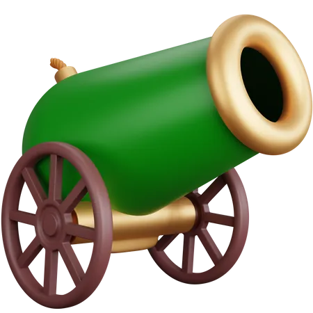 Ramadan Cannon  3D Icon