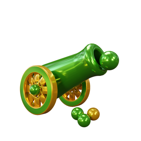 Ramadan Cannon  3D Icon