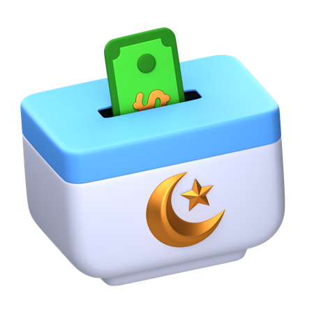 Ramadan Charity  3D Icon