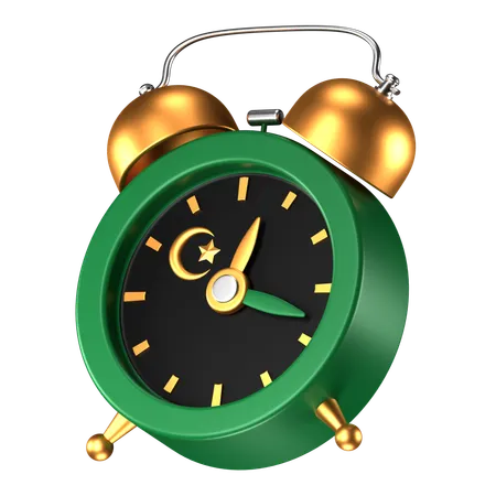 Ramadan Clock  3D Icon