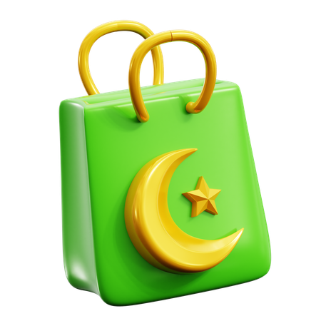 Compras no ramadã  3D Icon