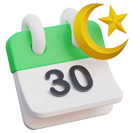 Ramadan Day 3 D Icon 3D Icon