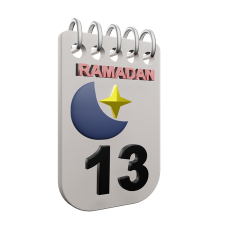 Ramadan Day 13  3D Icon