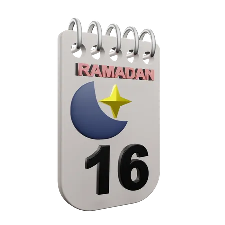 Ramadan Day 16  3D Icon