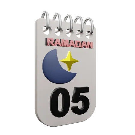 Ramadan Day 5 3D Icon
